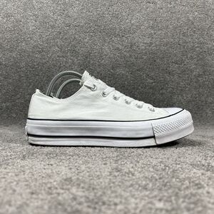 Converse Chuck Taylor All Star Lift Ox 560251C Womens Sz 10 White Platform Shoes